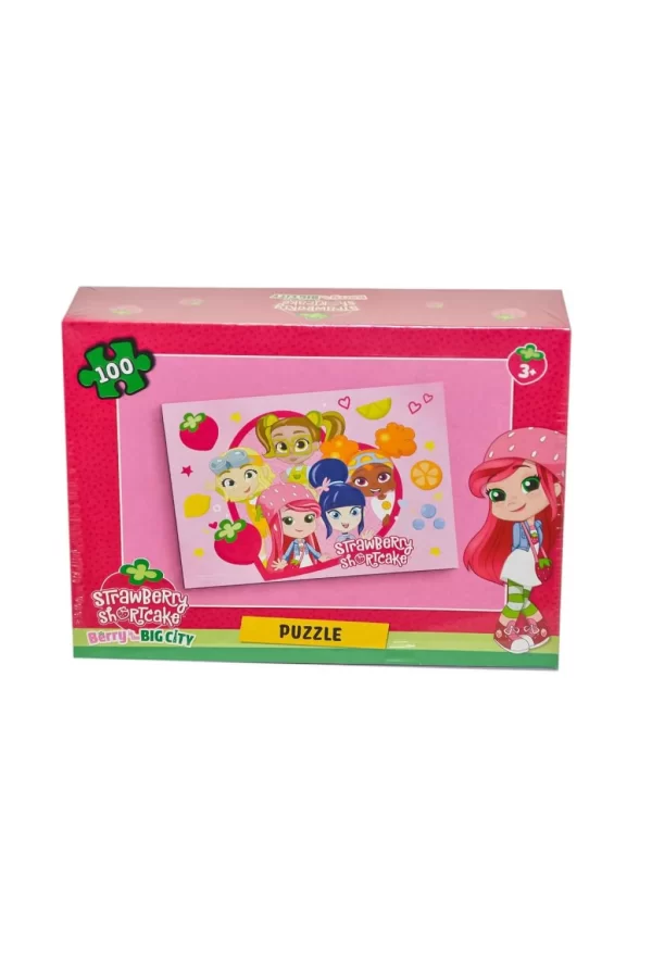 Nessiworld CK7909 Çilek Kız 100 Parça Puzzle - Laço Kids - Utku Oyuncak