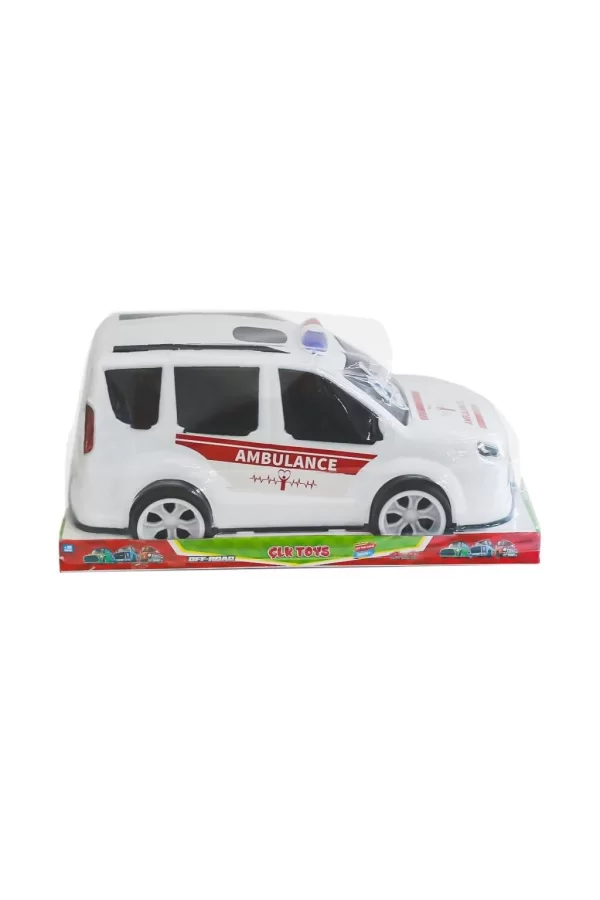 Nessiworld  CLK-252 Vakumlu Ambulans -Çalkan Oyuncak