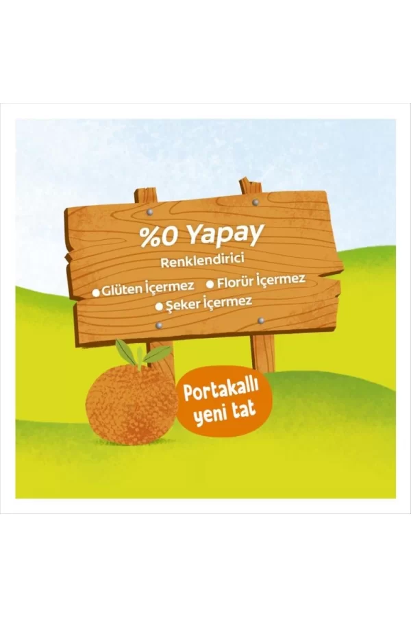 Nessiworld  Colgate Kids Portakal Aromalı Florürsüz Diş Macunu 3-5 Yaş 60 ml