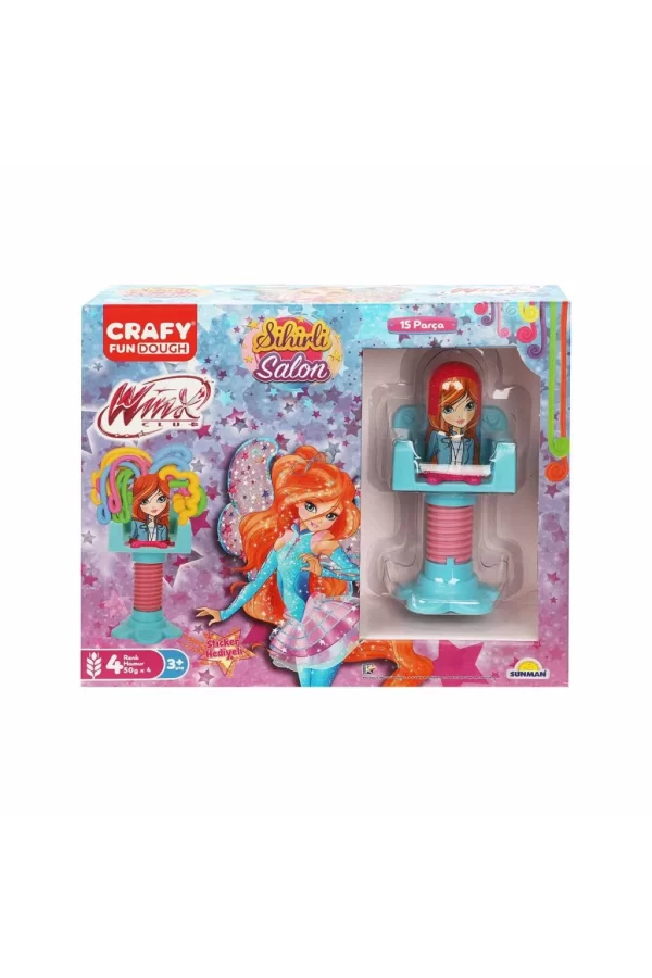 Nessiworld Crafy Winx Sihirli Salon Oyun Hamur Seti 15 Parça