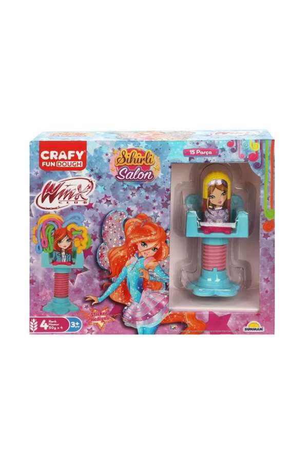 Nessiworld Crafy Winx Sihirli Salon Oyun Hamur Seti 15 Parça
