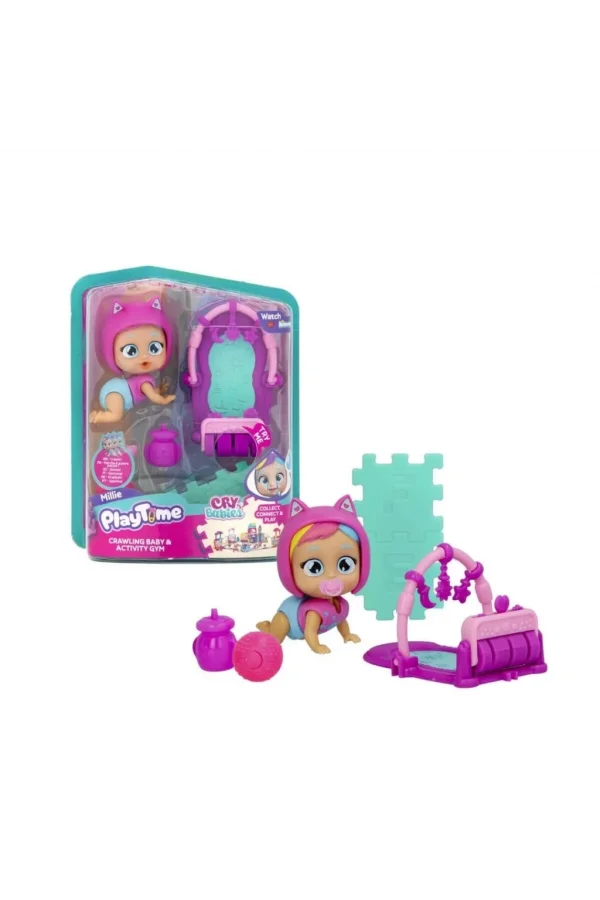 Nessiworld Cry Babies Play Time Mini Millie Bebek ve Aktivite Halısı