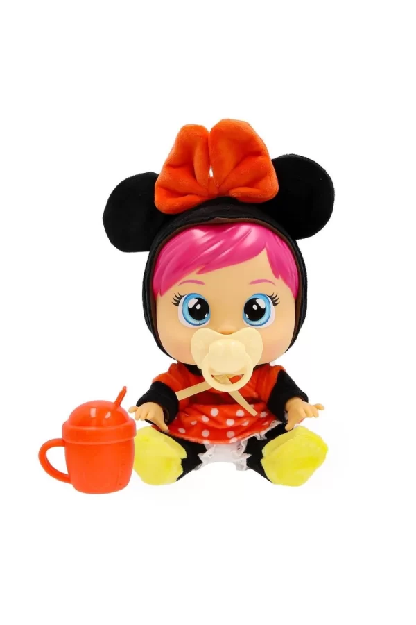 Nessiworld  CYB69000 Cry Babies Love and Care Minnie Kostümlü Bebek