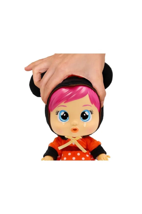 Nessiworld  CYB69000 Cry Babies Love and Care Minnie Kostümlü Bebek