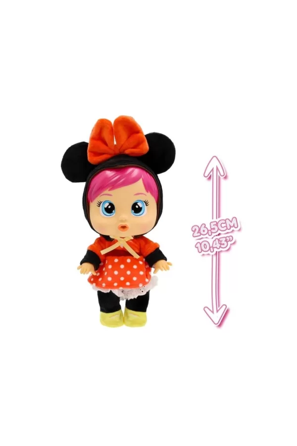 Nessiworld  CYB69000 Cry Babies Love and Care Minnie Kostümlü Bebek