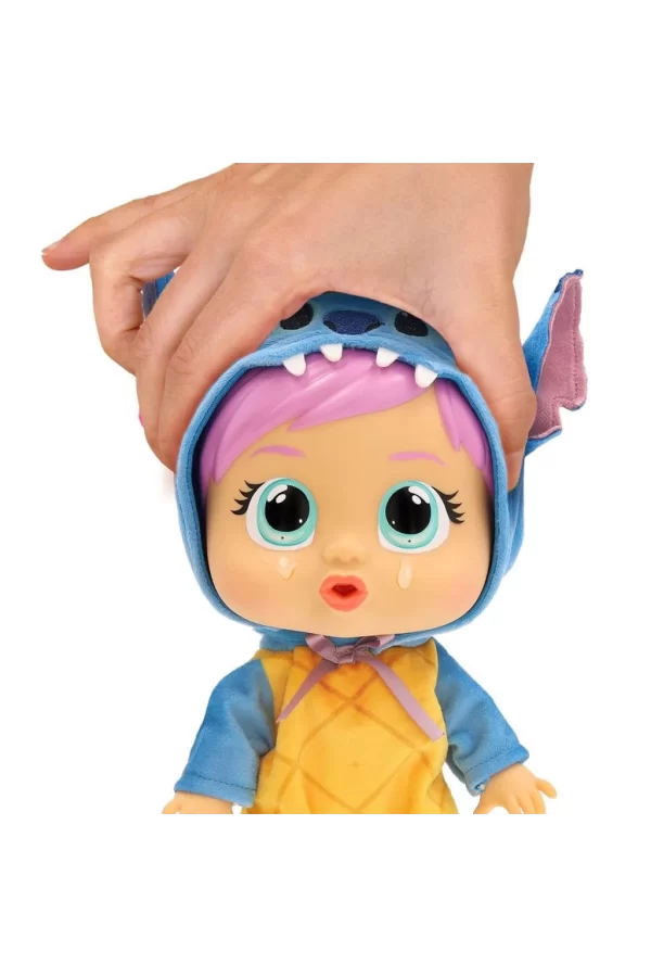 Nessiworld  CYB70000 Cry Babies Love and Care Stitch Kostümlü Bebek