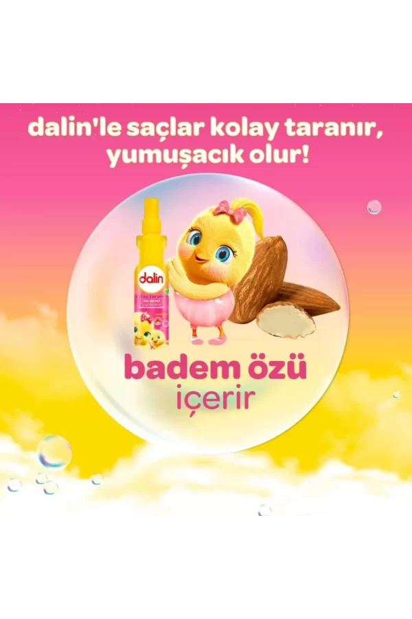 Nessiworld  Dalin Kolay Tarama Spreyi Badem Yağlı 200 ml