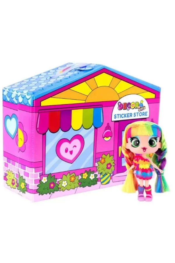 Nessiworld  Decora Girlz Büyük Moda Bebek ve Oyun Seti 15 cm