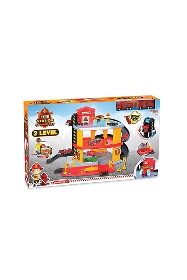 Nessiworld  Dede3KatlıİtfaiyeGarajSeti