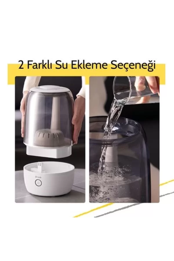 Nessiworld  Deerma F60W Dijital Üstten Dolum Ultrasonik Soğuk Hava Nemlendirici