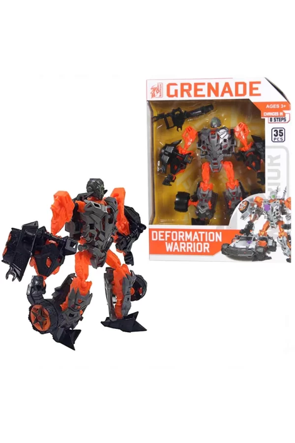 Nessiworld  Deformation Warrior Robota Dönüşen Araba