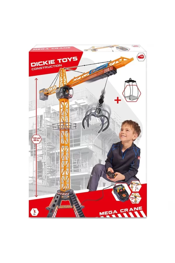 Nessiworld Dickie Hareketli Mega Vinç Kule 120 cm