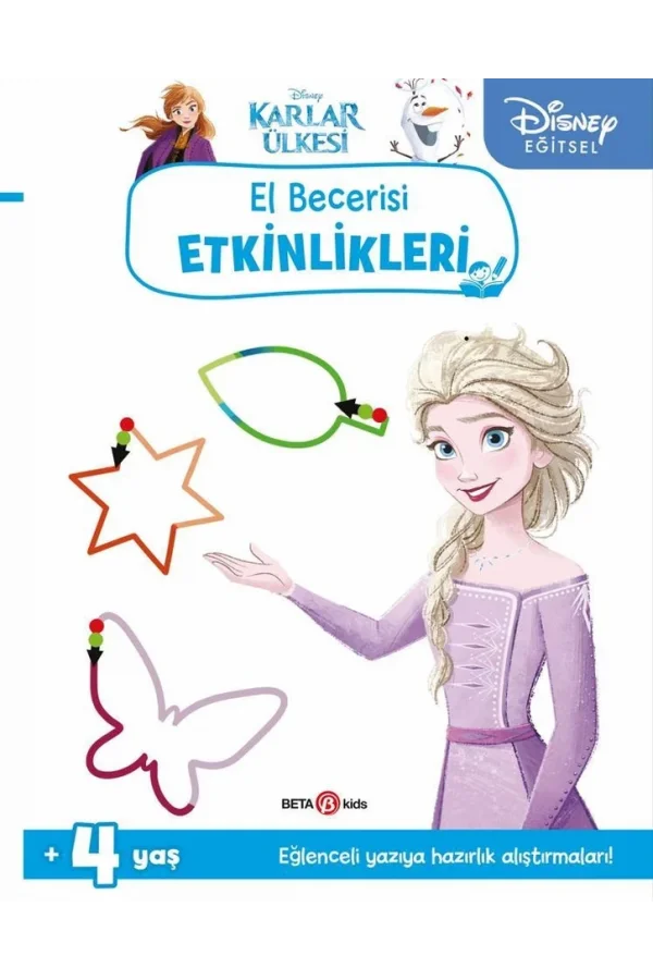 Nessiworld  Disney Eğitsel Karlar Ülkesi El Becerisi Etkinlikleri Yazıya Hazırlık