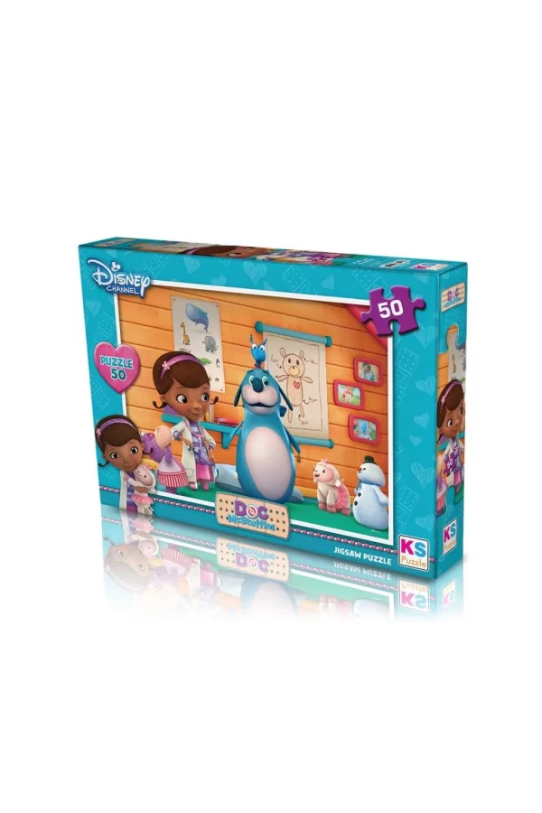 Nessiworld DOC709 Doc McStuffins 50 Parça Puzzle -KS Puzzle