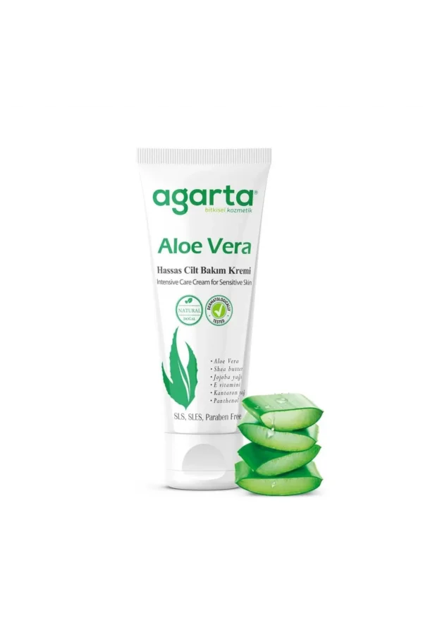Nessiworld    Doğal Cilt Bakım Kremi 75 ml Aloe Vera