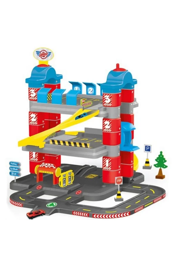 Nessiworld Dolu 3 Katlı Otopark Oyun Seti