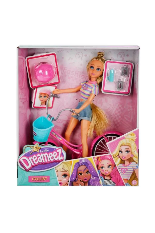 Nessiworld  Dreameez Bisikletçi Bebek Oyun Seti