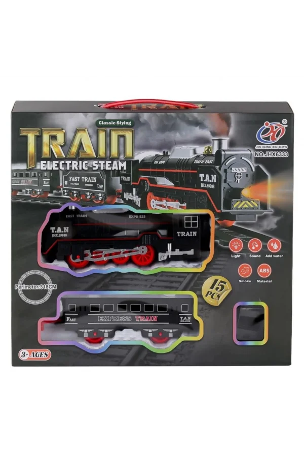 Nessiworld  Dumanlı Sesli Işıklı Tren 15 Parça