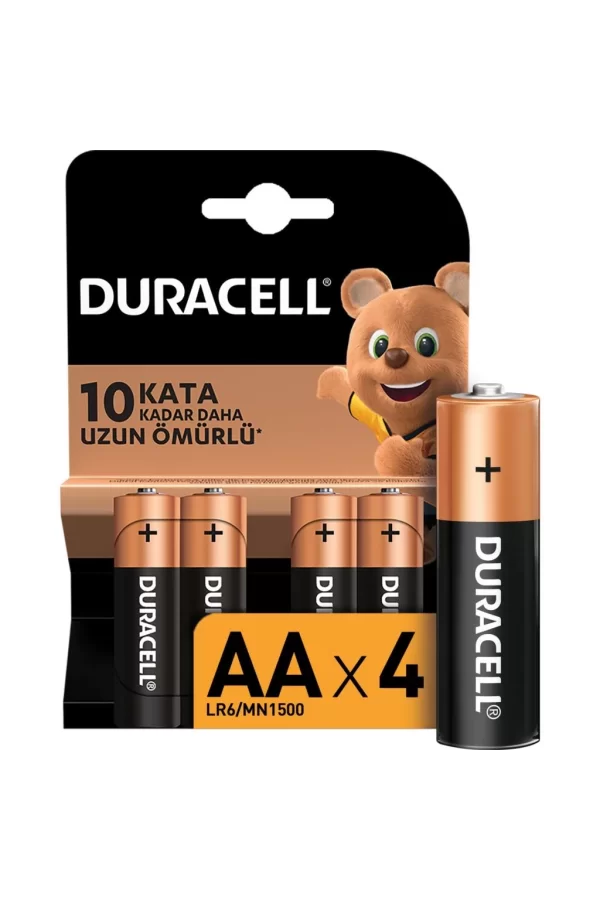 Nessiworld  Duracell 4Lü AA Kalem Pil