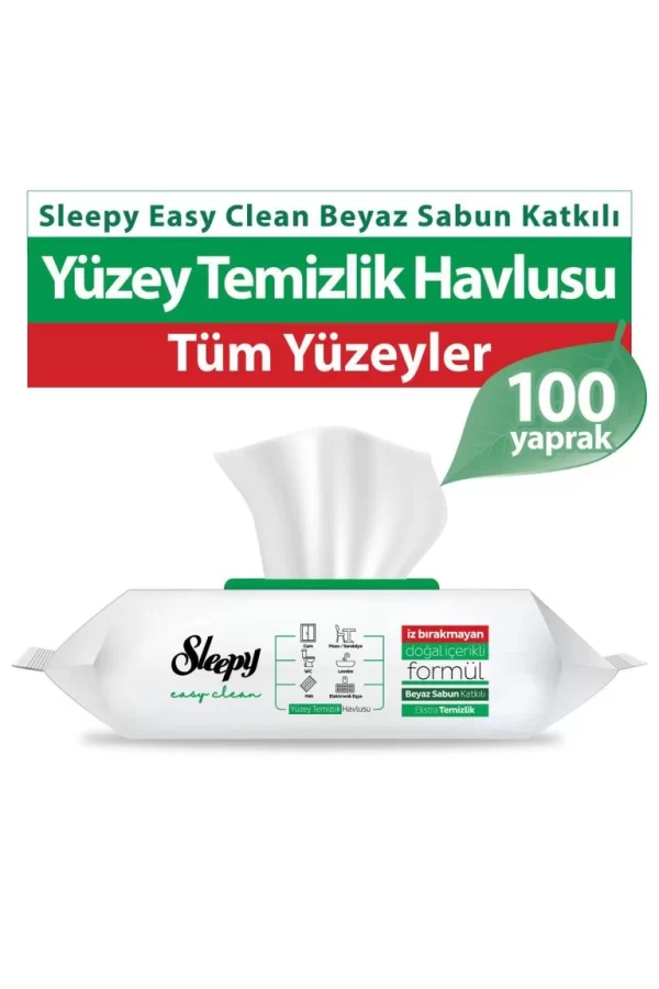 Nessiworld   Easy Clean Yüzey Temizlik Havlusu 100 Adet