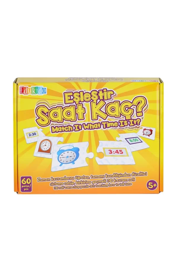 Nessiworld  EDU-1016 Eşleştir Saat Kaç -Chiva