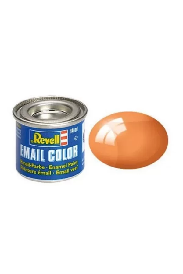 Nessiworld  Email Color Orange - Clear Boya- 14 ml