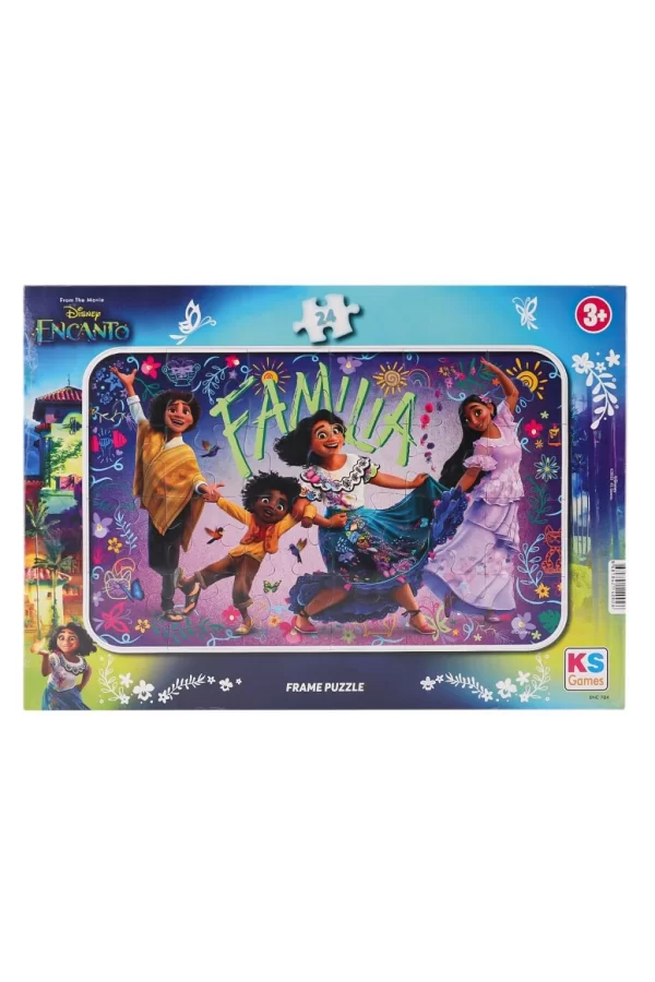 Nessiworld  ENC 704 Encanto Familia Frame Puzzle 24 Parça -KS Puzzle