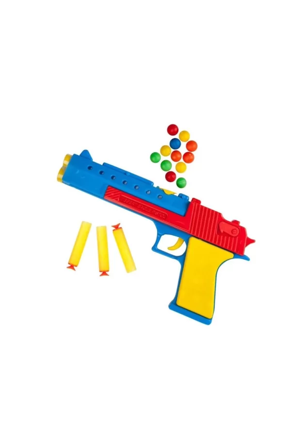 Nessiworld  ER-132 Dart ve Top Atan Desert Eagle Tabanca  - Erdem Oyuncak