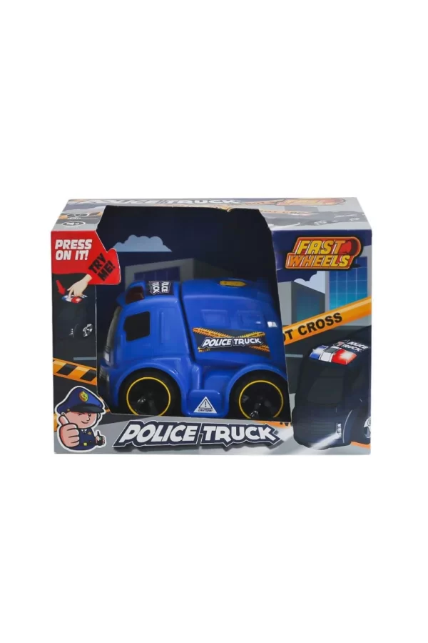 Nessiworld  ER-245 Fast Wheels Polis Kamyonu -Erdem Oyuncak
