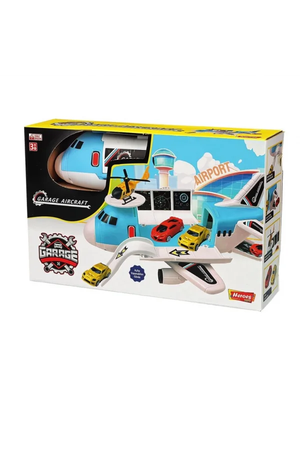 Nessiworld  ERN-2012 Heroes Toys Uçak Garaj Seti - Eren Oyuncak