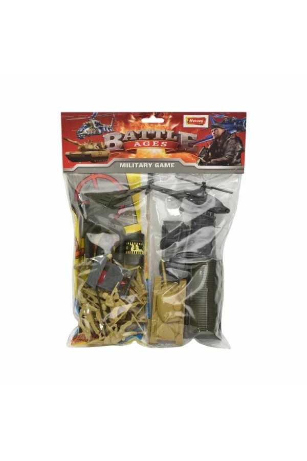 Nessiworld  ERN-852 Heroes Toys Pvcli Asker Seti - Eren Oyuncak