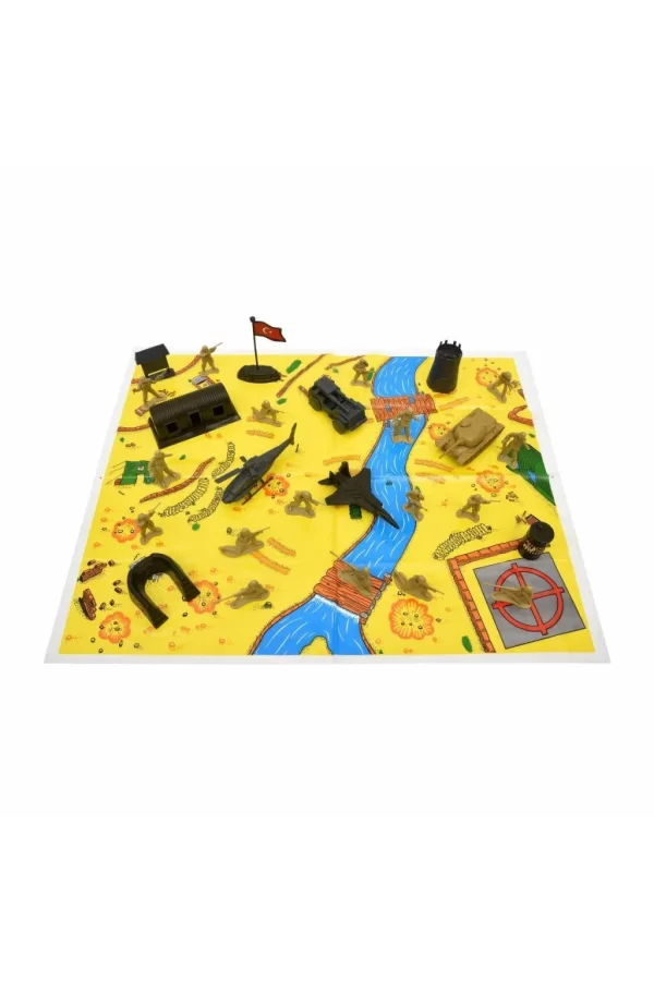 Nessiworld  ERN-852 Heroes Toys Pvcli Asker Seti - Eren Oyuncak