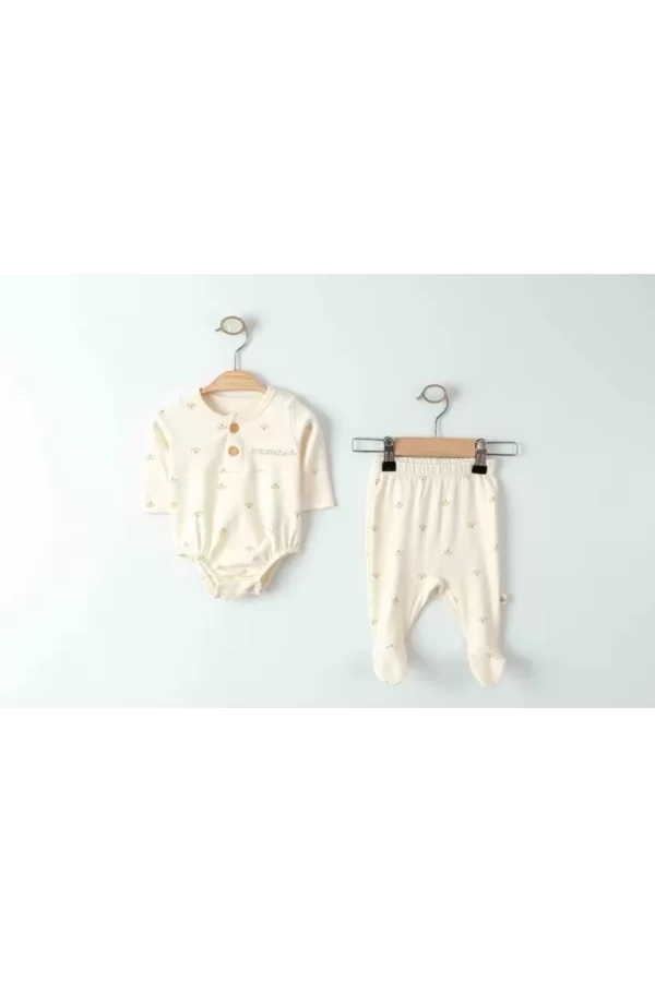Nessiworld Eslenza Baby Zıbın Takım 0002 Bej