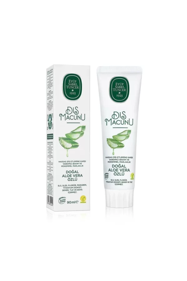 Nessiworld  Eyüp Sabri Tuncer Doğal Diş Macunu 90 Gr Aloe Vera