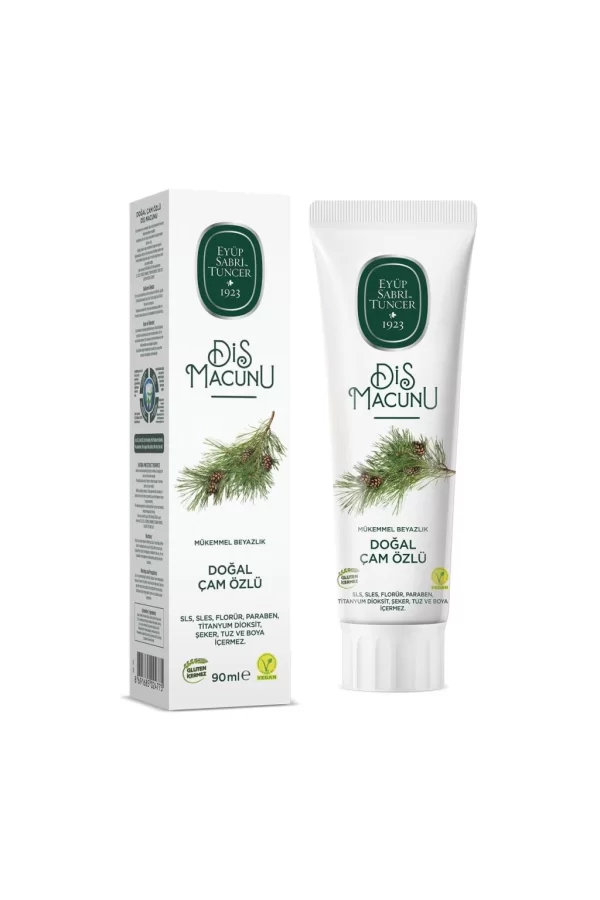Nessiworld  Eyüp Sabri Tuncer Doğal Diş Macunu 90 Gr Çam Özlü