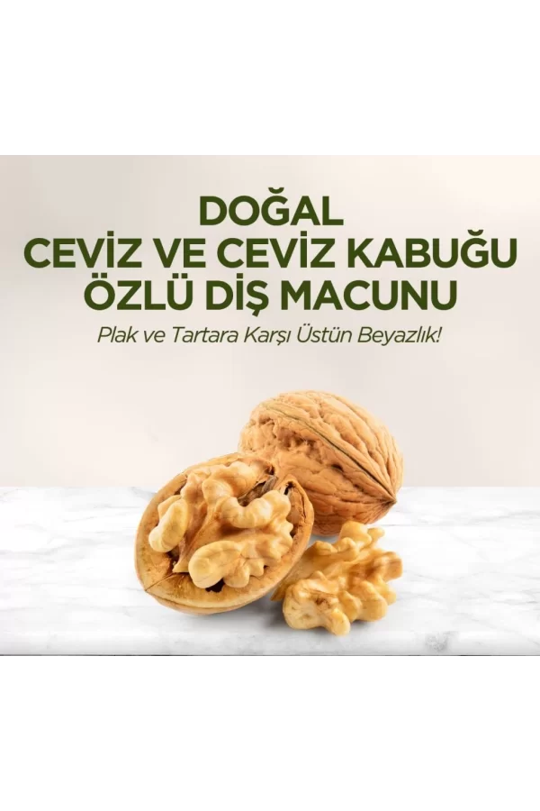 Nessiworld  Eyüp Sabri Tuncer Doğal Diş Macunu 90 Gr Ceviz & Ceviz Kabuğu Özlü