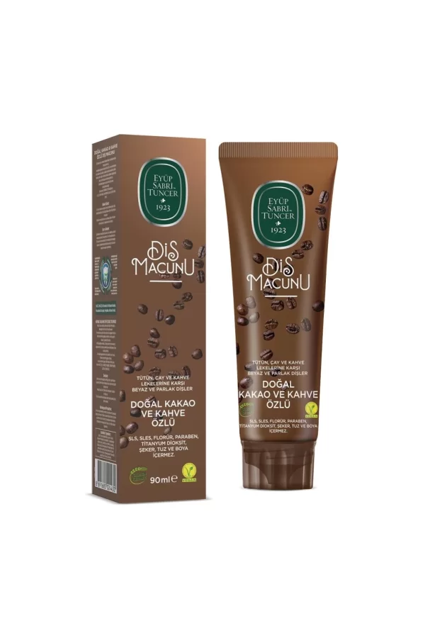 Nessiworld  Eyüp Sabri Tuncer Doğal Diş Macunu 90 Gr Kakao & Kahve Özlü