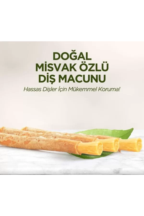 Nessiworld  Eyüp Sabri Tuncer Doğal Diş Macunu 90 Gr Misvak Özlü