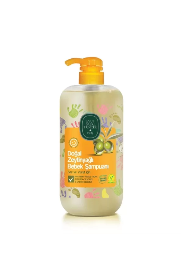 Nessiworld  Eyüp Sabri Tuncer Doğal Zeytinyağlı Bebek Şampuanı 600ml