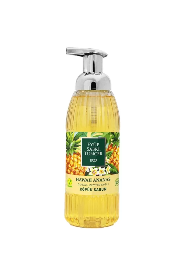 Nessiworld  Eyüp Sabri Tuncer Doğal Zeytinyağlı Köpük Sabun 500 ml Hawaii Ananas