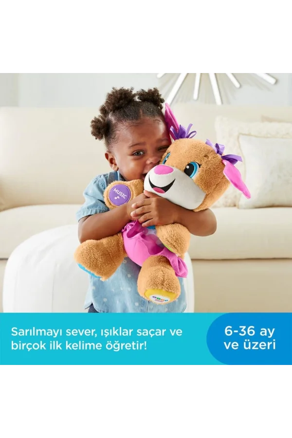 Nessiworld FPP83 Fisher-Price® Yaşa Göre Gelişim Eğtici Köpekçiğin Kız Kardeşi / Türkçe / Eğlen ve Öğre