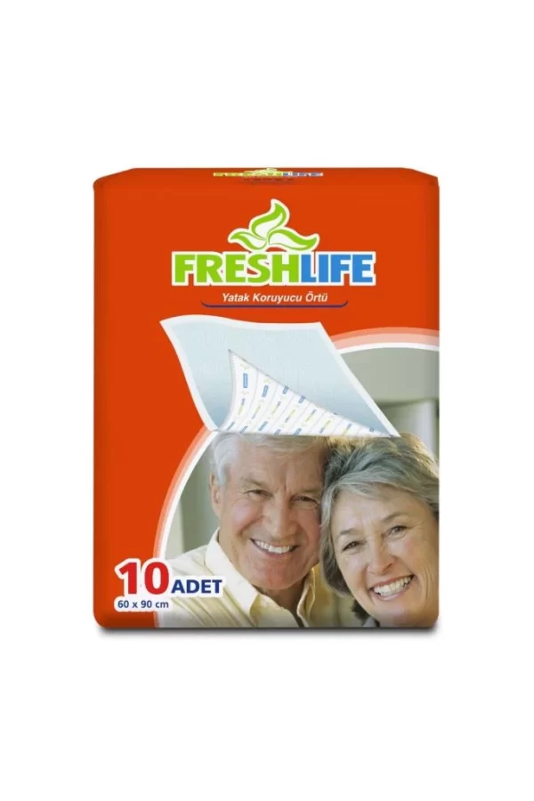 Nessiworld  Freshlife Yatak Koruyucu Örtü 60x90 10 Adet