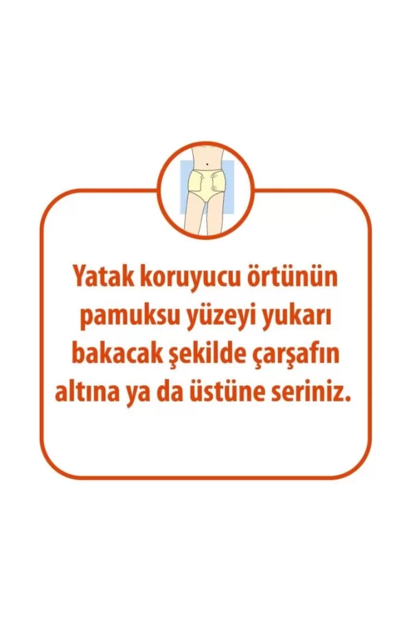 Nessiworld  Freshlife Yatak Koruyucu Örtü 60x90 10 Adet
