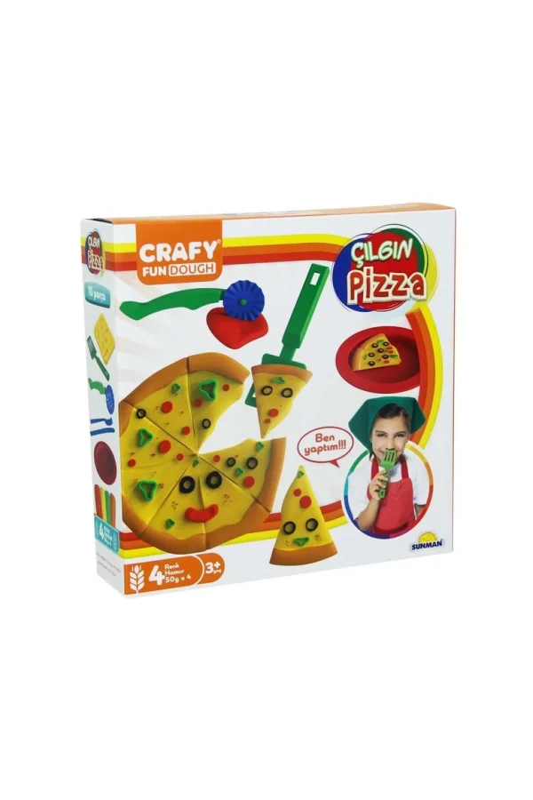 Nessiworld  Fun Dough Çılgın Pizza Oyun Hamuru Seti 200 gr