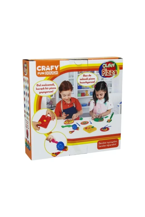 Nessiworld  Fun Dough Çılgın Pizza Oyun Hamuru Seti 200 gr