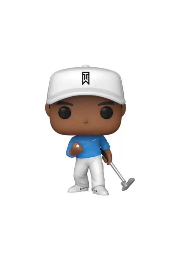 Nessiworld  Funko POP! Golf Tiger Woods (Blue Shirt) Special Edition