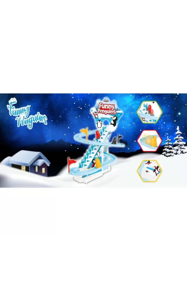 Nessiworld  Funny Penguen Dön Dolaş Oyunu