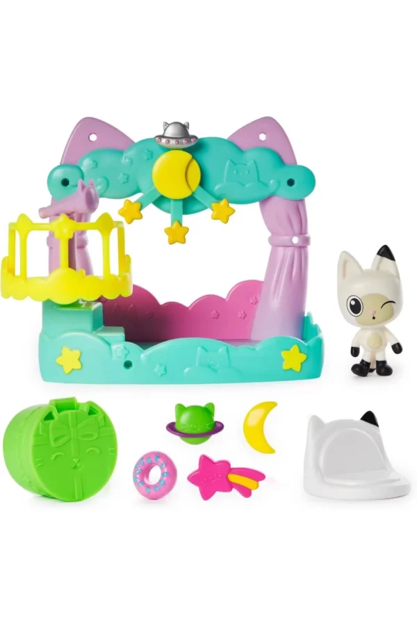 Nessiworld  Gabbys Dollhouse Balkon Takımı Figür Set