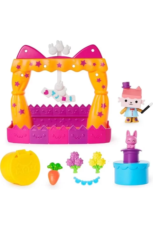 Nessiworld  Gabbys Dollhouse Balkon Takımı Figür Set