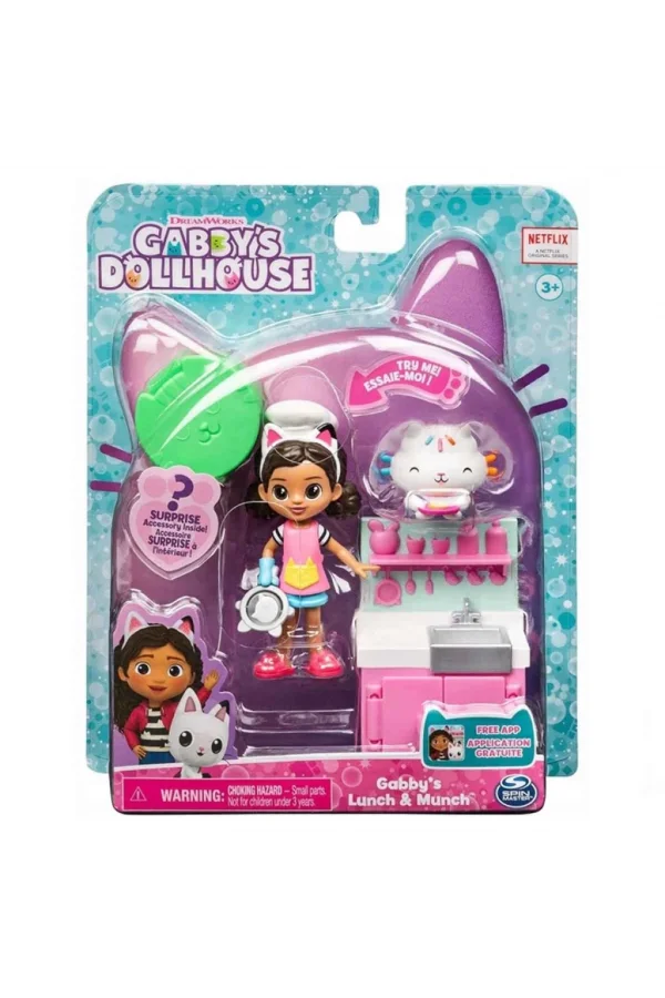 Nessiworld  Gabbys Poppenhuis Figürlü Mutfak Seti 6066483
